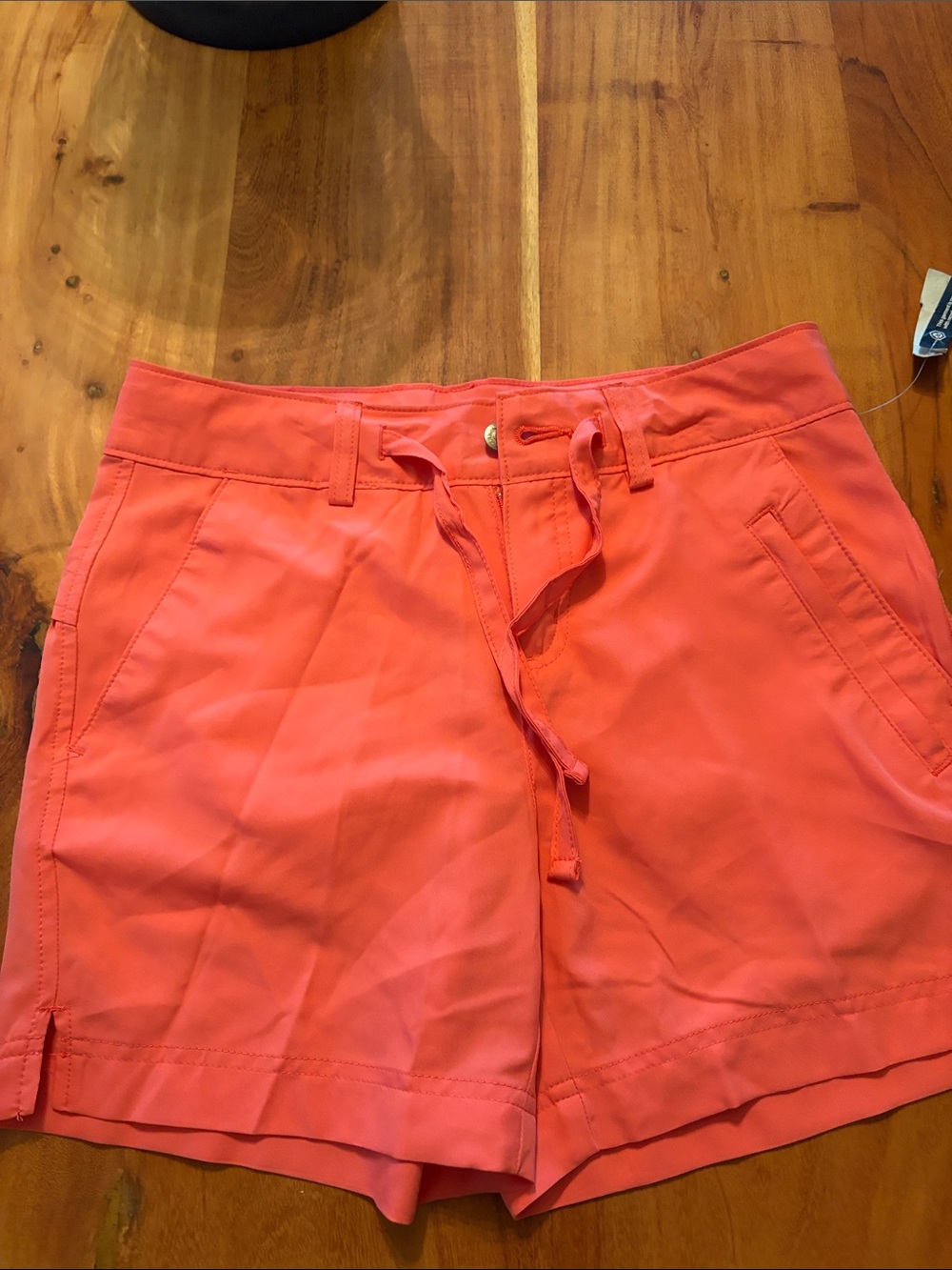 Magellan Outdoors Coral Drawstring Bermuda Shorts